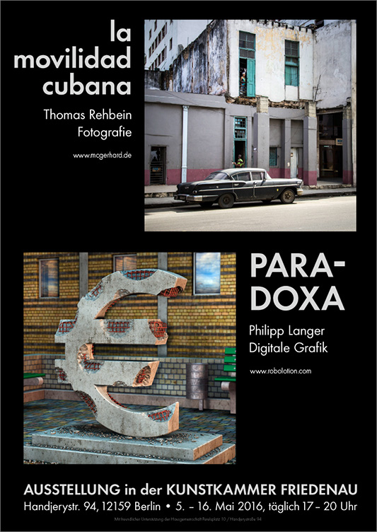 Plakat PARADOXA, 2016, © Philipp Langer Plakat PARADOXA, 2016, © Philipp Langer