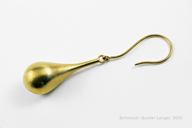 Ohranhänger Gold, Foto 2007, © Philipp Langer