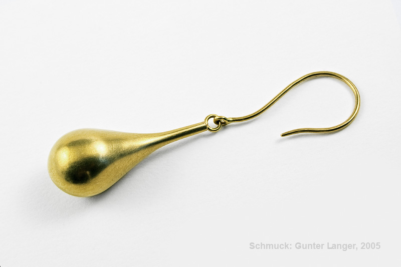 Ohranhänger Gold, Foto 2007, © Philipp Langer